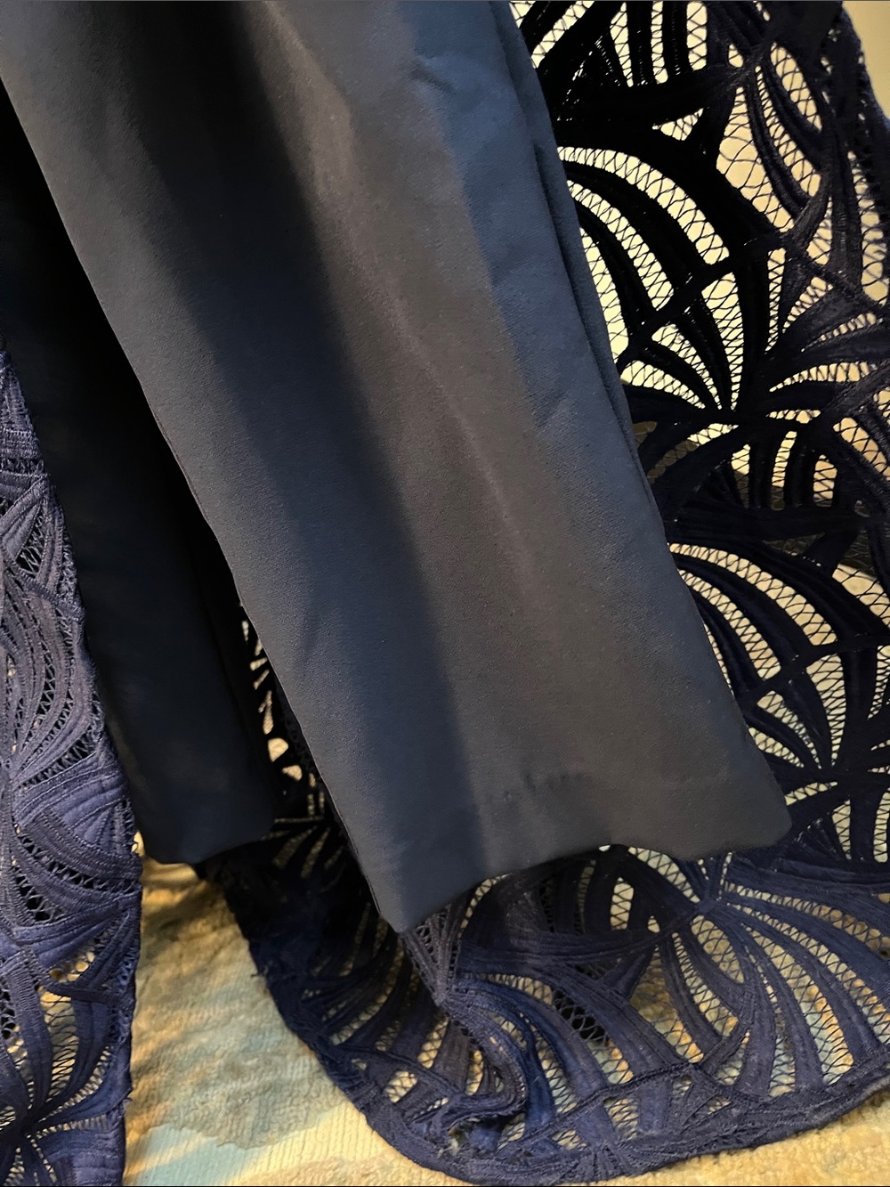 NWT Kay Unger Walk Thru Gown - Picture 7 of 14